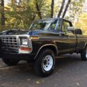 1978 FORD F250 RANGER CUSTOM 4X4 V8 400 4 SPEED MANUAL ALL STOCK AND ORIGINAL!!