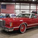 1978 Ford Thunderbird  82740 Miles Lipstick Red Coupe 302cid V8 Automatic