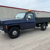 1978 GMC 3/4 TON FLATBED PICKUP TRUCK RUNS GREAT GREAT RESTORATION CANDIDATE