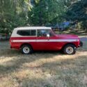 1978 international harvester scout II, 2 door, 4WD, manual 345 cu in engine