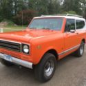 1978 International Scout II; Original and very good condition