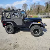 1978 Jeep CJ-5 350ci Chevy, TH350 trans, 2.46:1 transfer case, fr. locker