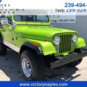 1978 Jeep CJ-7 304 V8 Engine 4 Speed Manual Transmission