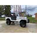 1978 Jeep CJ-7 Convertible White 4WD Manual