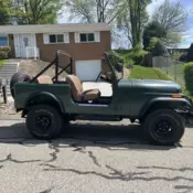 1978 Jeep CJ-7 Green Levi Strauss Edition