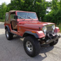 1978 Jeep CJ-7, Levi&#039;s, Automatic, 96K, V8, Very Original, Autumn Red, 3rd Owner