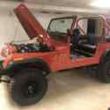 1978 Jeep CJ-7 Red 4WD Manual base
