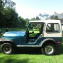 1978 JEEP CJ5 4WD 3-SPEED W/ Hard Doors & Top & Wrangler Snow Plow Package