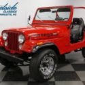 1978 Jeep CJ7  97886 Miles Autumn Red Jeep 304 V8 3 Speed Automatic