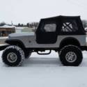 1978 Jeep CJ7 All Fiberglass body 350 V8