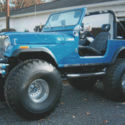 1978 Jeep CJ7 CUSTOM Chevy V-8 - Blue, Holley, Edelbrock