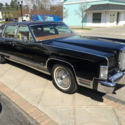 1978 Lincoln Continental  BLACK w RARE INTERIOR COLOR