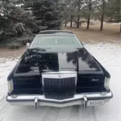 1978 Lincoln Mark V Coupe Black
