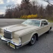 1978 Lincoln Mark V Coupe Brown Cartier