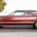 1978 Lincoln Mark V Coupe Red RWD Automatic