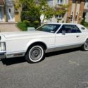 1978 lincoln Mark V,White With Red Interior.