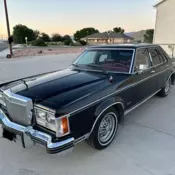 1978 Lincoln Versailles Coupe Black