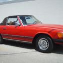 1978 MERCEDES BENZ 450 SL with 2-TOPS
