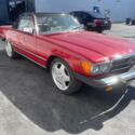 1978 Mercedes-Benz 450SL Coupe Red RWD Automatic