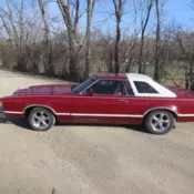 1978 Mercury Cougar XR-7 351 V8 rebuilt with cam, Mustang Bullit Wheels, T Bird