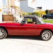 1978 MG B Red mgb