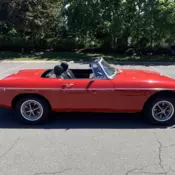 1978 MG MGB Convertible Red base