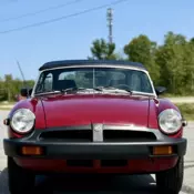 1978 MG MGB Convertible Red Raodster
