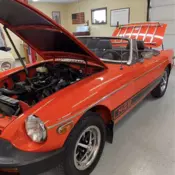 1978 MG MGB Orange Roadster
