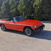 1978 MG MGB Orange
