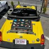 1978 MG Midget 1500 Convertible Yellow