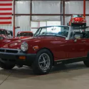 1978 MG Midget 86658 Miles Red Convertible 1.6L 4 Cylinder 4-Speed
