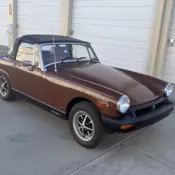 1978 MG Midget Convertible  45 miles on complete rebuild