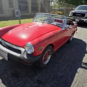 1978 MG Midget Convertible Red