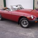 1978 MGB Convertible 10,000 Miles Excellent Condition
