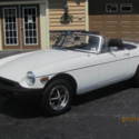 1978 MGB Convertible Sports Car W/4 Speed Manual