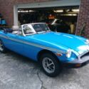 1978 MGB MG BLUE CONVERTIBLE ROADSTER