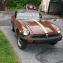 1978 MGB roadster body