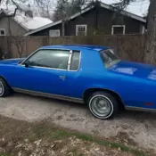 1978 Oldsmobile Cutlass Coupe Blue chrome