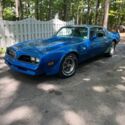 1978 Pontiac Firebird Trans Am 400 C.I. WS4, Martinique Blue 49,855 original mi.