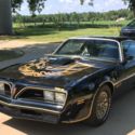 1978 Pontiac Firebird Trans Am Sedan Black RWD Manual Leather interior