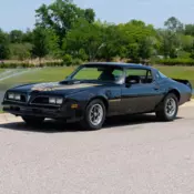 1978 Pontiac Trans Am Built 455 Engine and Build Sheet Black