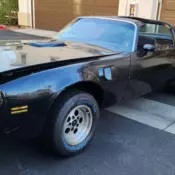 1978 Pontiac Trans Am Coupe Black