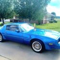 1978 Pontiac Trans Am Coupe Blue RWD Automatic Trans Am