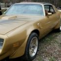 1978 Pontiac Trans am With T tops 455 Auto trans Gold