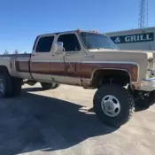 1978 SQUARE BODY EXT CAB CHEVY DUALLY