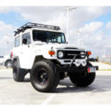 1978 Toyota FJ 40 Landcruiser Toyota Factory Super White 350 V-8 Engine-Auto-AC