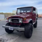 1978 Toyota Land Cruiser 40 3.0 D SUV Red