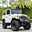 1978 Toyota Land Cruiser  7,588 Miles White 2dr SUV Chevrolet LS engine Automati