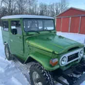 1978 Toyota Land Cruiser Green fj40