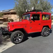1978 Toyota Land Cruiser SUV Red